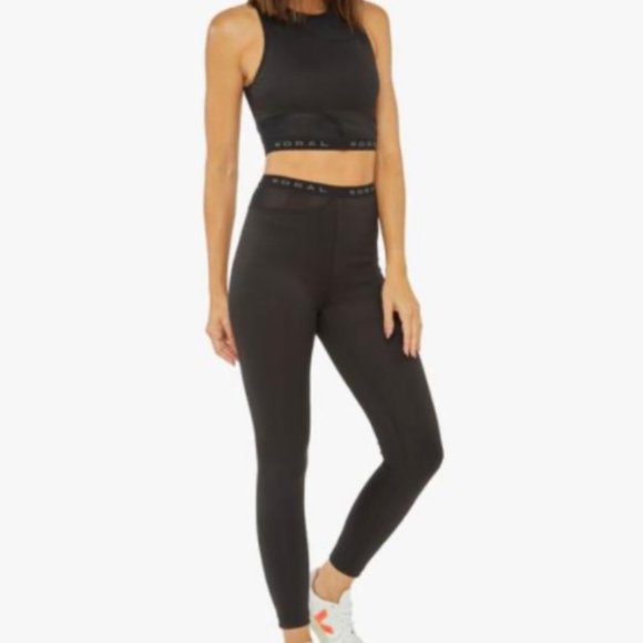 Koral Other - Koral Eros Etch Legging & Sport Bra Set S